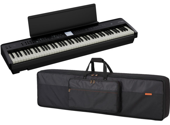 <b>Roland FP-E50 COM SACO ALMOFADADO ROLAND CB-B88V2, ESTANTE PARTITURAS E PEDAL SUSTAIN ROLAND DP-2</b> <b>Roland FP-E50 COM SACO ALMOFADADO ROLAND CB-B88V2, ESTANTE PARTITURAS E PEDAL SUSTAIN ROLAND DP-2</b>